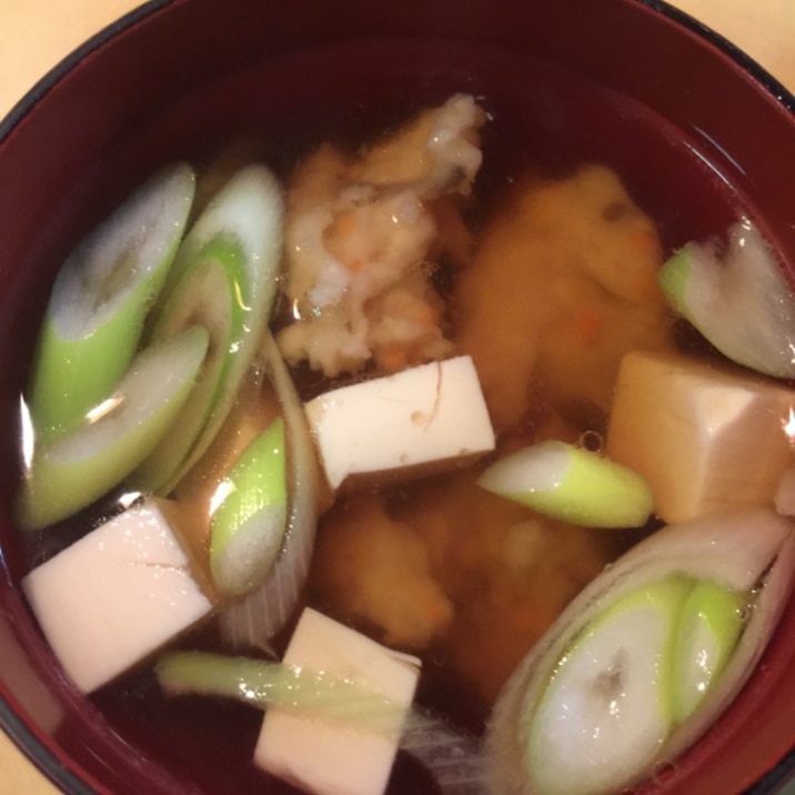 我が家はお醤油味のつみれ汁♡